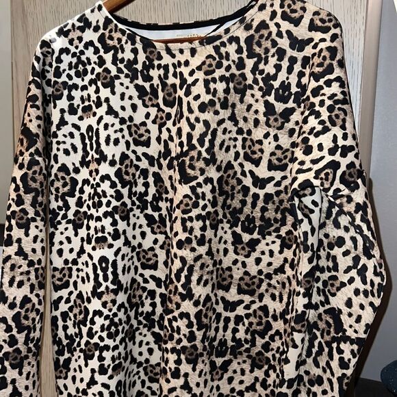 ZaraLeopard Mini Dress/Tunic  - Picture 1 of 6